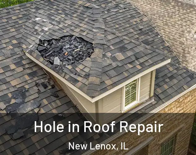  Hole in Roof Repair New Lenox, IL
