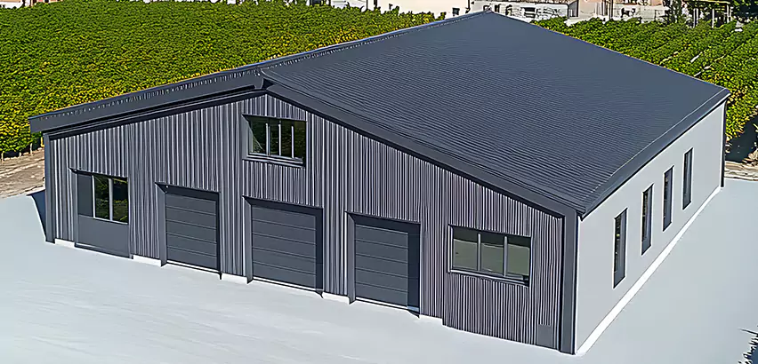 Corrugated Garage Roof Repair in New Lenox