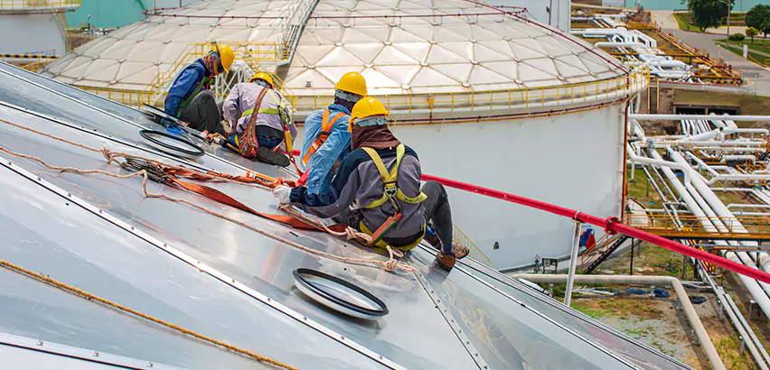 Emergency Commercial Roof Repair in New Lenox