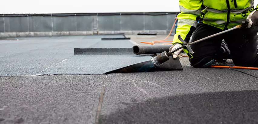 Residential Flat Roof Repair in New Lenox