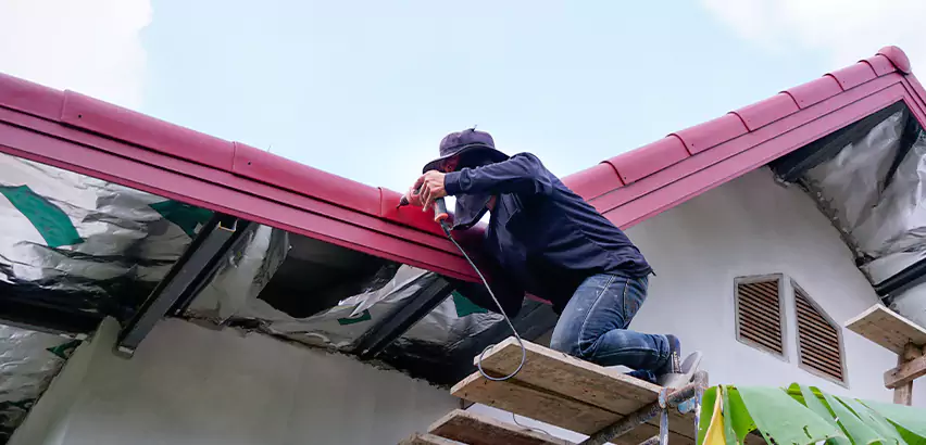 Rain Gutter Repair in New Lenox