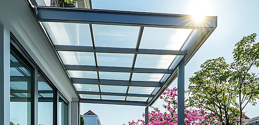 Glass Patio Roof Installation in New Lenox