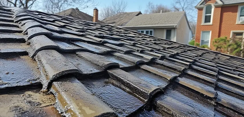 Shingle Roof Leak Replacement in New Lenox