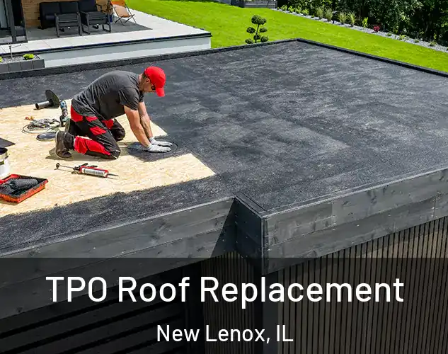  TPO Roof Replacement New Lenox, IL